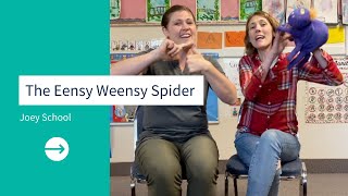 The Eensy Weensy Spider | Preschool Song with Actions