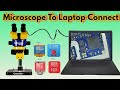 how to connect microscope to laptop Fully Setup ✅|| Mobile Repairing Setup || By Thanks Mobile