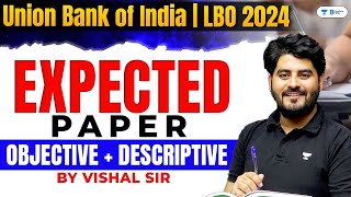 Expected English Paper, Objective & Descriptive Paper For Union Bank Of India LBO | By Vishal Sir