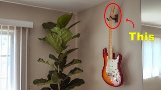 If You Play Guitar, YOU NEED THIS STRING SWING GUITAR HANGER!!