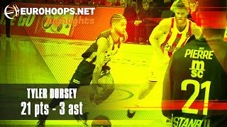 Tyler Dorsey (21 points, 3 assists) 🎯 Fenerbahce Beko Istanbul - Olympiacos Piraeus 71-72 (Game 3)