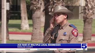 Multiple ICE raids conducted in McAllen as part of criminal investigation