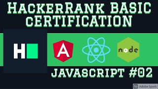 HackerRank Javascript Basic Certification #02