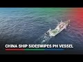 China Coast Guard sideswipes PH vessel' | ABS-CBN News