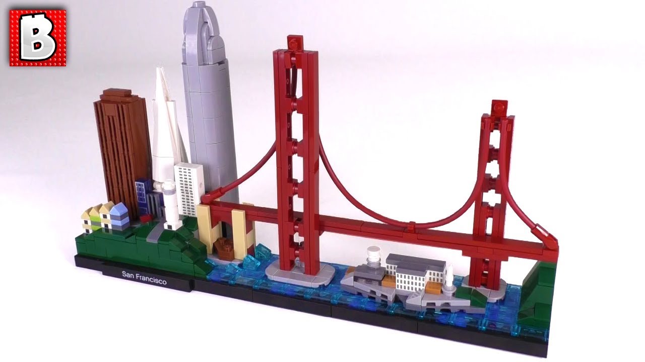 Lego San Francisco Skyline Review Youtube