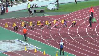 Ｈ２３北関東男子１００ｍ決勝