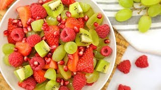 3 Fruit Salad Recipes | Healthy + Fresh + Delicious