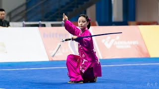 女子太极剑 第12名 赵司雯 上海 9.260分 2022年全国武术套路锦标赛 China National Wushu Taolu Championships women's taijijian