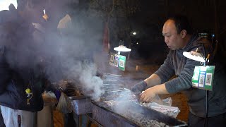 中國杭州|學校門口的小吃攤位 Hangzhou China| The snack stall at the school entrance  (一）