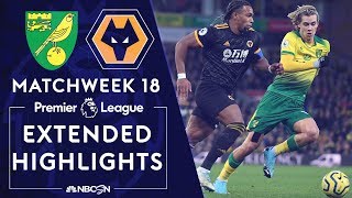 Norwich City v. Wolves | PREMIER LEAGUE HIGHLIGHTS | 12/21/19 | NBC Sports
