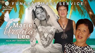 Marie Ursula Lee's Funeral Mass Service