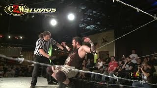 CZW: No Rope Barbed Wire - “The Bulldozer” Matt Tremont vs. MASADA (CZWstudios.com)