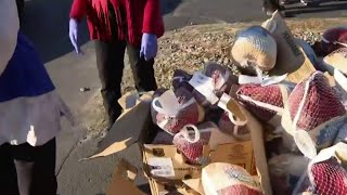 2 prominent Detroit organizations team up for massive turkey giveaway