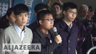 Hong Kong 🇭🇰 activists jailed over 2014 'Umbrella' protests