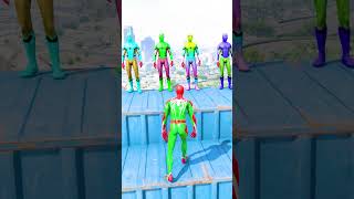 GTA 5 Epic Water Ragdolls | Spider-Man Jumps / Fails ep.122 #shorts