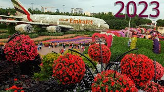 [4K] DUBAI Miracle Garden Walk, 5th Jan 2023 | The World’s Largest Natural Flower Garden | UAE