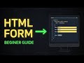 HTML Form Tutorial for Beginners | Create Registration Form in 5 Minutes