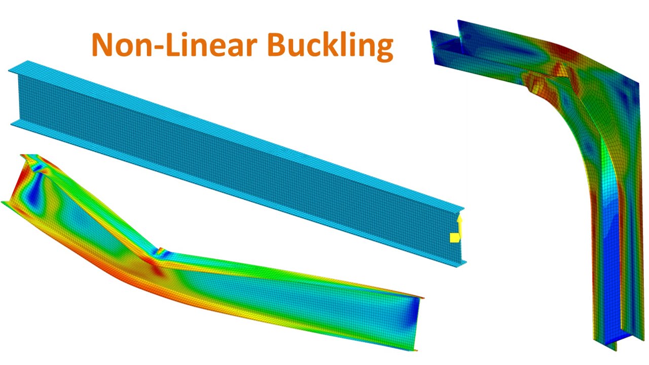 Ansys Structural Buckling Analysis Youtube