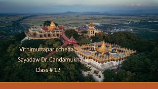 12. Sayadaw Dr. Candamukha (Vīthimuttapariccheda--Reconstruction of the Universes)