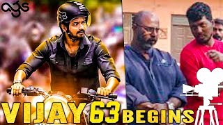 Breaking! 'Thalapathy 63' Pooja - Shooting Begins | Hot Tamil Cinema News | Vijay Atlee Next Movie