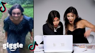 Girls React to bizarre "randonautica" TikTok challenge!