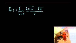 Limit Definition of the Derivative - Example 1