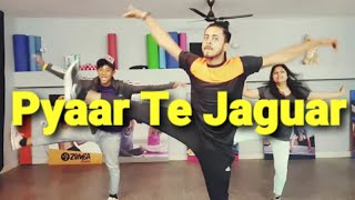 Pyaar Te Jaguar | Neha Kakkar Ft. Harshit  Tomar | Punjabi Song | dance fitness choreography by amit