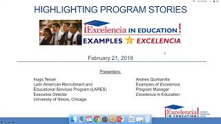 Sharing What Works: LARES at UIC