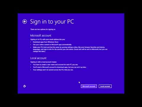 Skip Microsoft Account Screen on Windows 8 Setup Skip Microsoft Account Screen on Windows 8 Setup