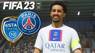 FIFA 23 PSG vs TROYES Realistic Gameplay & Graphics MOD