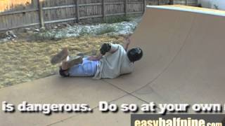 Drop In Halfpipe Fail Easyhalfpipe.com