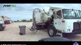 Labrie PendPac Alley-Gator Automated Side Loader Demonstration