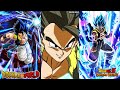 200% leader skill 100% fully built up lr gogeta blue level 10 links dragon ball z dokkan battle