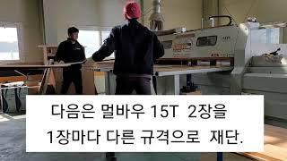 CNC 재단기(CNC 640 Rsr) 작동편