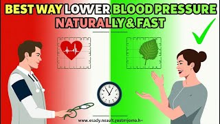 Lower Blood Pressure Naturally and Fast!