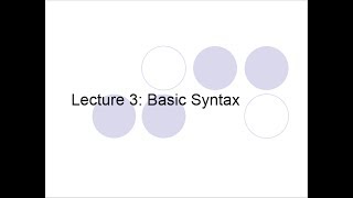 4- Java Basic Syntax Part 1
