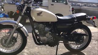 HONDA CB223S 始動動画