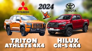 2024 MITSUBISHI TRITON VS 2024 TOYOTA HILUX GR-S