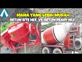 Lebir murah cor manual (sitemix) atau  cor readymix