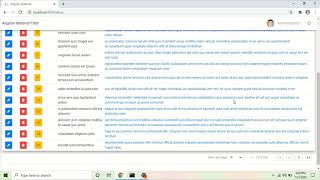 Angular Material Table Add Dynamic Column , Filtering , Sorting , Pagination