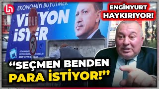 Cemal Enginyurt Halk TV'de isyan etti: Seçmen benden para ister hale geldi!