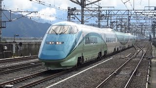 上越新幹線 9437C団体列車 E3系とれいゆつばさ　浦佐駅通過　/Japanese Bullet Train E3SeriesTOREIYUTUBASA Joestu Shinkansen