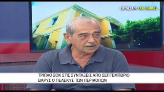 Τριπλό σοκ στις συντάξεις απο τον Σεπτέμβριο