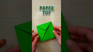 Paper toy #shorts #origami #diy #papercraft