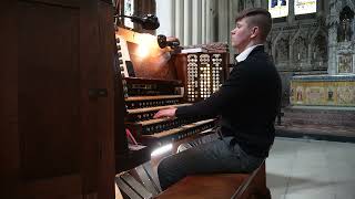 1 hour of organ improvisation at Downside Abbey