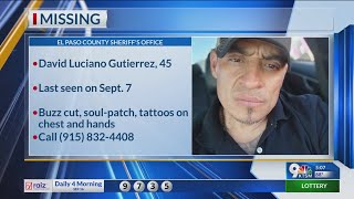 Sheriff's Office looking for missing man