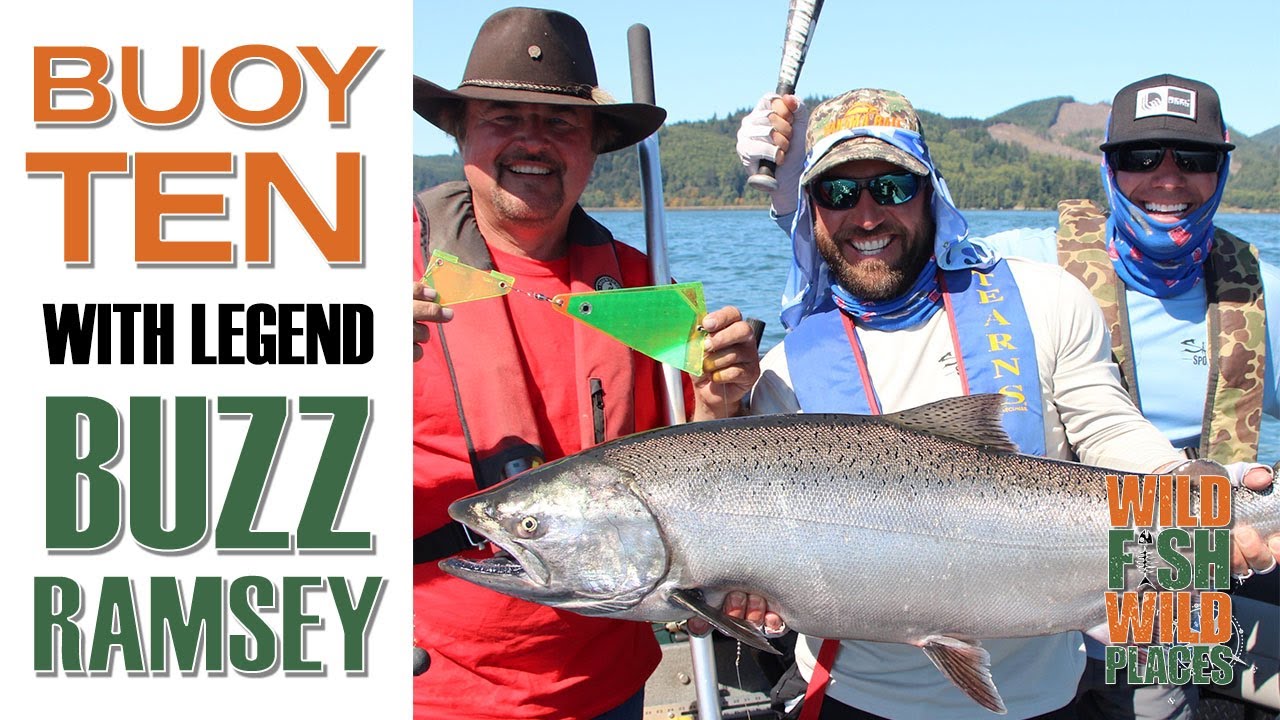 Fishing With The Legend Buzz Ramsey At Buoy 10 - YouTube