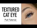 Wispy Dramatic Textured Cat Eye Lash Extension Tutorial | Styling + Mapping