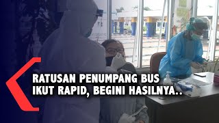 Ratusan Penumpang Bus Di Sukabumi Ikut Rapid, Begini Hasilnya..