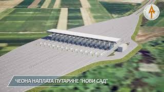 Autoput Beograd - Zrenjanin - Novi Sad  / Animacija